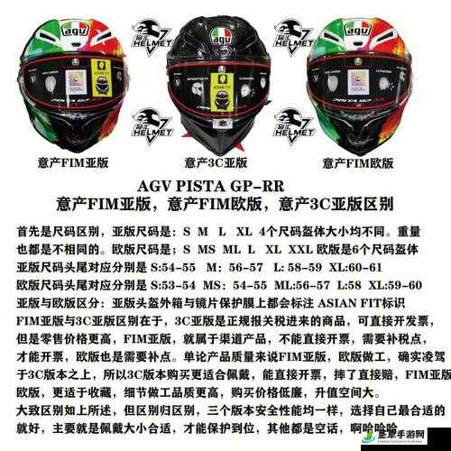 agv 亚洲版和欧洲版买哪个：选适合自己的