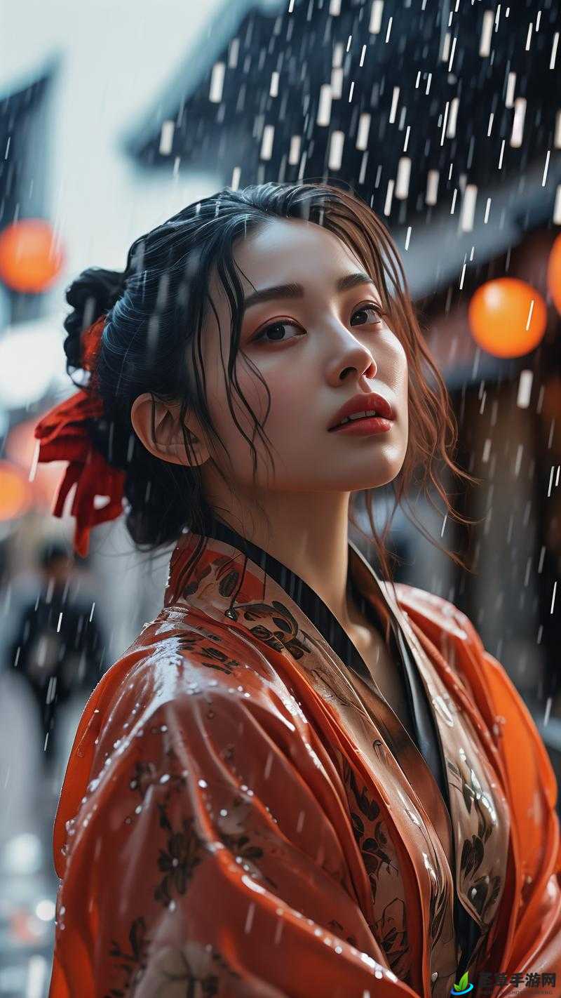 老人：船上弄雨婷，经典一幕让人难忘：雨中的激情与浪漫