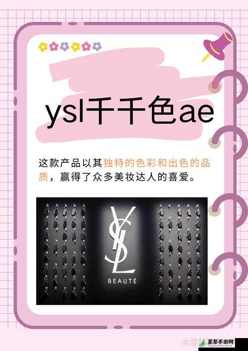 ysl 千人千色 55v8：展现独特魅力与时尚风格的经典之选